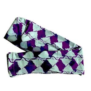 0713 LulaRoe Kids Leggings S/M Ghosts Print Purple and Blue New